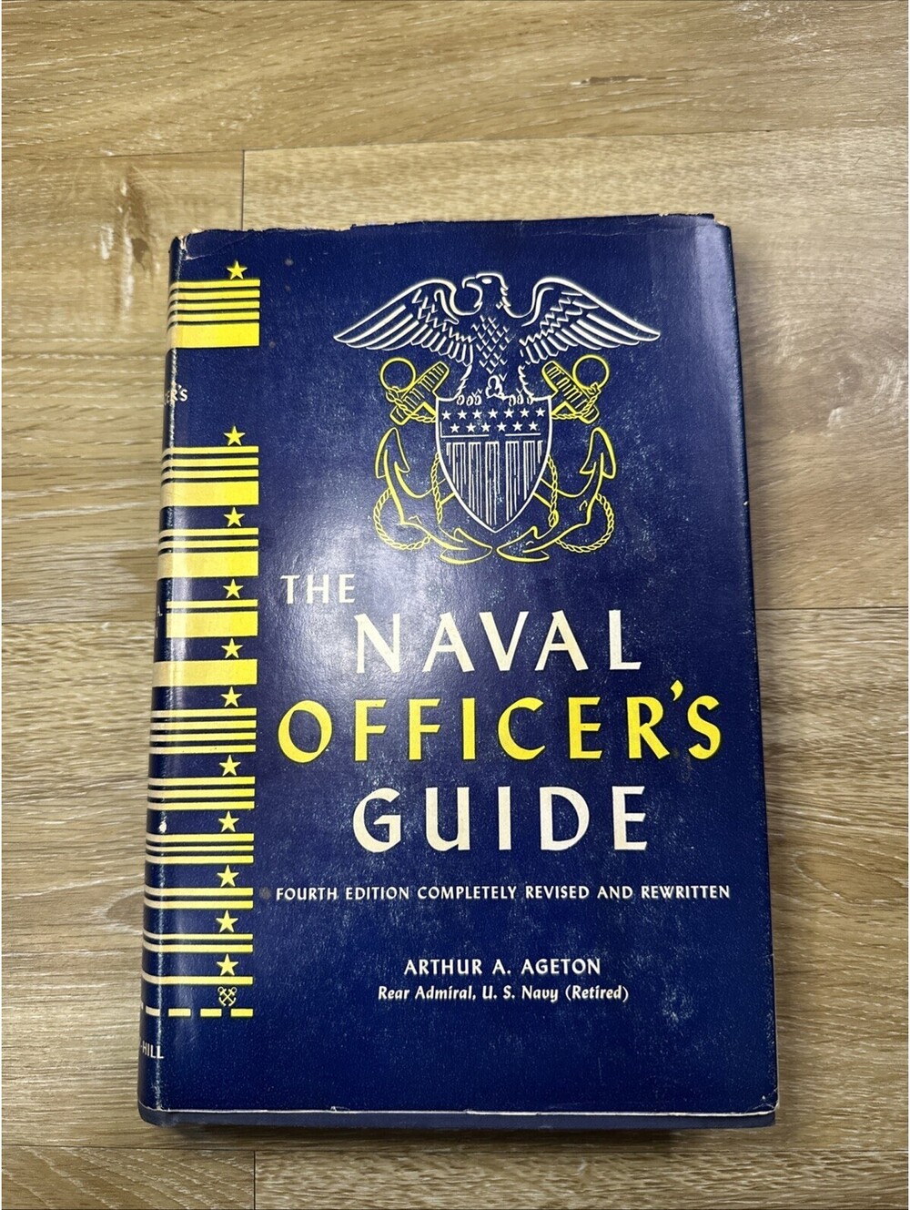 Vintage 4th Edition of The Naval Officer's Guide - US Naval Institute